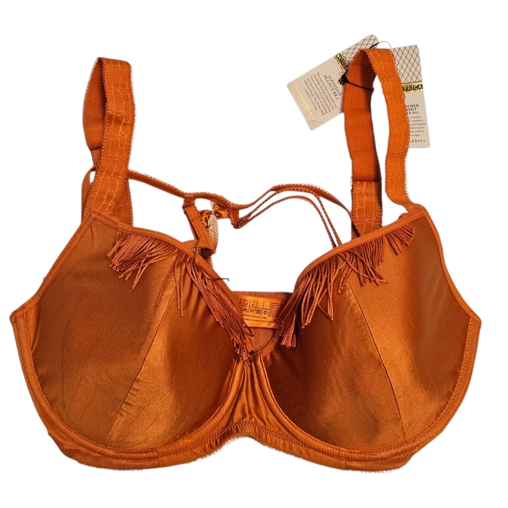 NWT Marlies Dekkers Nubian Summer Padded Plunge Bra 166821 - Picture 1 of 16